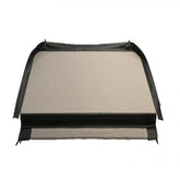 Cover for Rhodes V1 819B - 2000 x 2000mm, Radius 200mm, Skirt 160mm - Black Vinyl